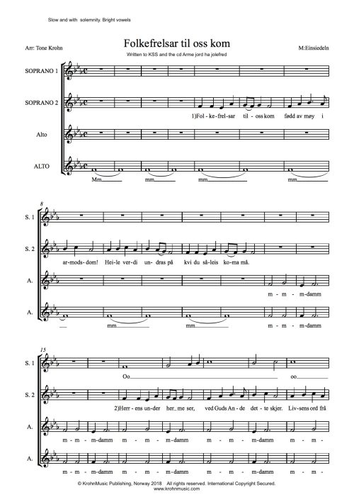 Folkefrelsar-with-simple-diskantus-SSAA-front Folkefrelsar with simple diskantus