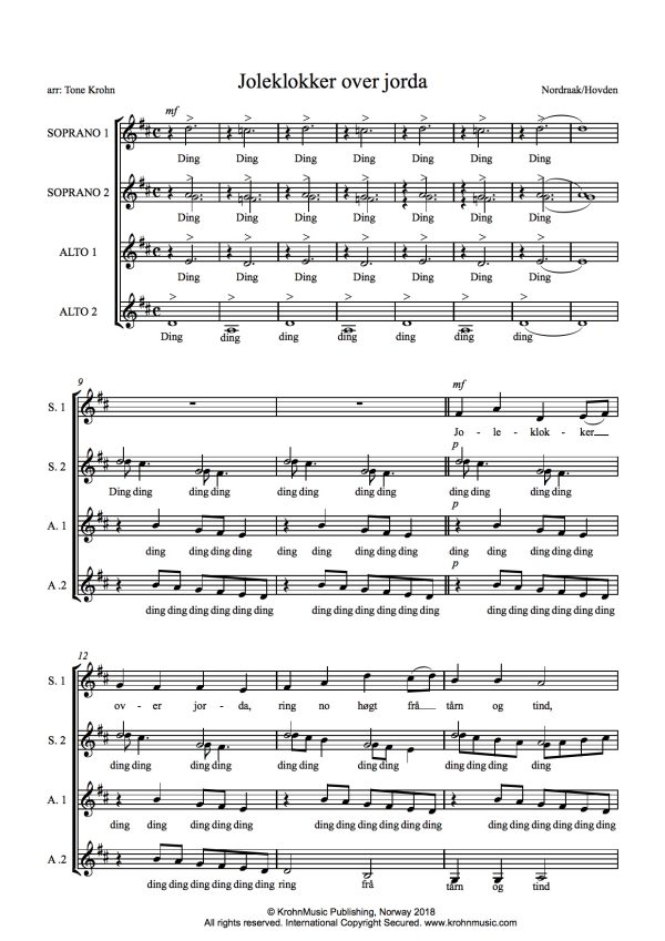 Joleklokker over jorda